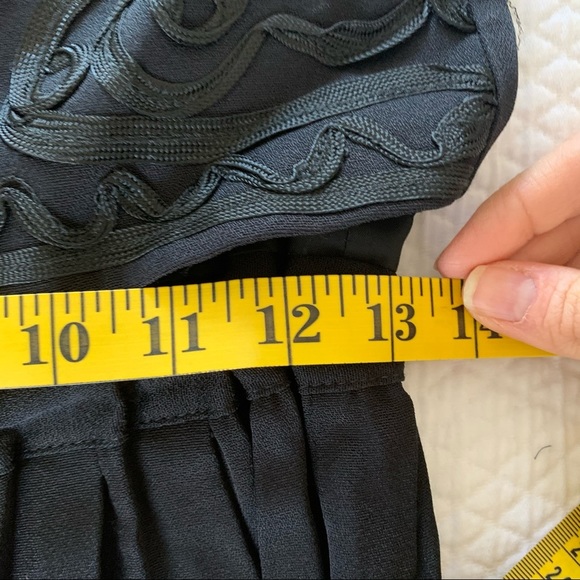 Vintage NWT 90’s Black Vest Jumpsuit • Small - Picture 12 of 13